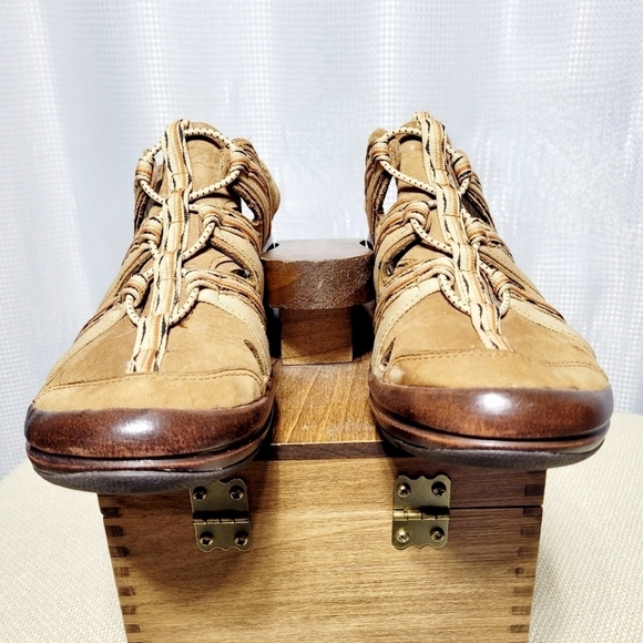 Bionica Malabar Slingback Nubuck Leather Sport Sandal Women's 9 M - Picture 2 of 9